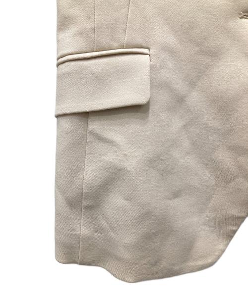 NARA CAMICIE（ナラカミーチェ）NARA CAMICIE (ナラカミーチェ) スタンドカラーセットアップ ベージュ サイズ:Ⅲの古着・服飾アイテム