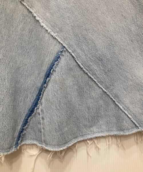 QUIITO（キイト）quiito (キイト) 再構築デニムスカート インディゴ サイズ:38の古着・服飾アイテム