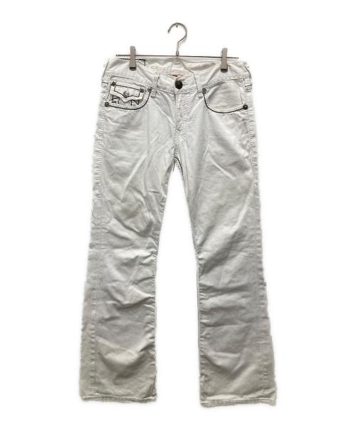 TRUE RELIGION（トゥルー レリジョン）TRUE RELIGION (トゥルー レリジョン) パンツ ホワイト サイズ:31の古着・服飾アイテム