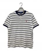POLO RALPH LAURENポロ・ラルフローレン）の古着「ポロシャツ」｜ホワイト×ネイビー