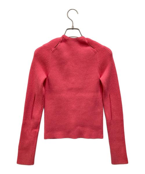 FENDI（フェンディ）FENDI (フェンディ) コンパクトリブニットカーディガン ピンク サイズ:36の古着・服飾アイテム