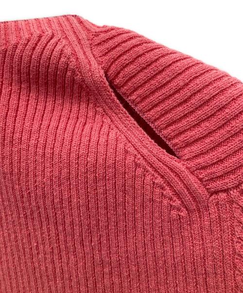 FENDI（フェンディ）FENDI (フェンディ) コンパクトリブニットカーディガン ピンク サイズ:36の古着・服飾アイテム