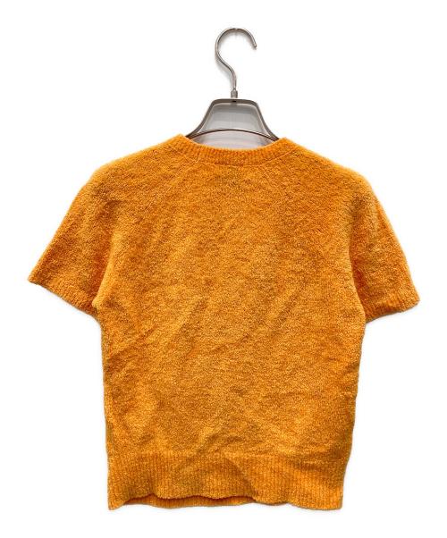 patou（パトゥ）Patou (パトゥ) 半袖ロゴニット オレンジ サイズ:XSの古着・服飾アイテム