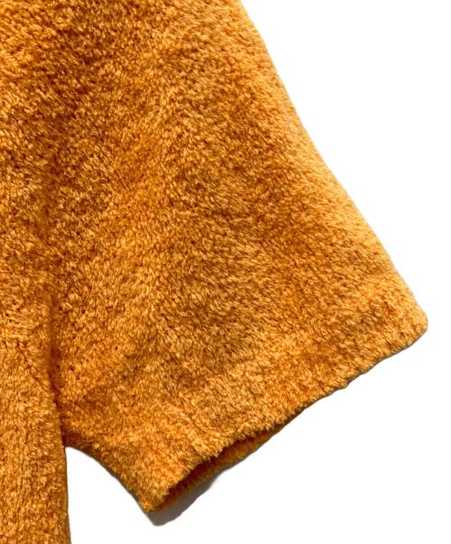 patou（パトゥ）Patou (パトゥ) 半袖ロゴニット オレンジ サイズ:XSの古着・服飾アイテム