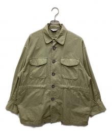 SLOBE IENA（スローブ イエナ）の古着「オックスCPOシャツブルゾン」｜オリーブ