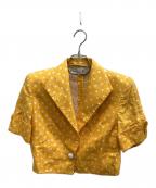 Christian Diorクリスチャン ディオール）の古着「S/Sジャケット」｜イエロー