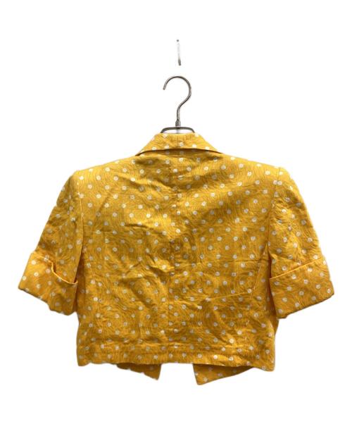 Christian Dior（クリスチャン ディオール）Christian Dior (クリスチャン ディオール) S/Sジャケット イエロー サイズ:Ｍの古着・服飾アイテム