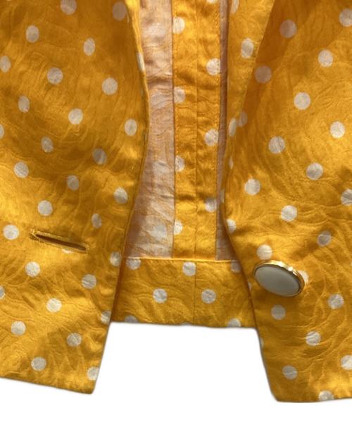 Christian Dior（クリスチャン ディオール）Christian Dior (クリスチャン ディオール) S/Sジャケット イエロー サイズ:Ｍの古着・服飾アイテム