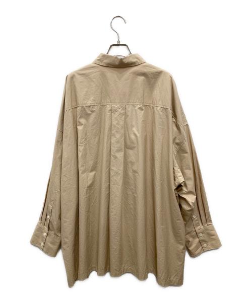 Plage（プラージュ）Plage (プラージュ) typewriter wide シャツ ベージュ サイズ:FREEの古着・服飾アイテム