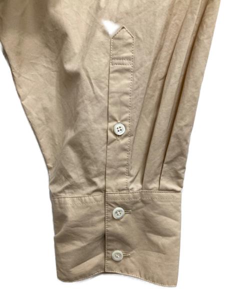 Plage（プラージュ）Plage (プラージュ) typewriter wide シャツ ベージュ サイズ:FREEの古着・服飾アイテム
