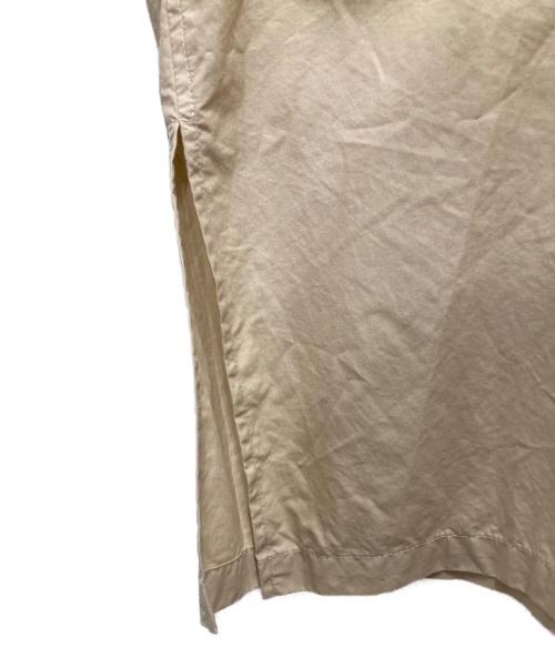 Plage（プラージュ）Plage (プラージュ) typewriter wide シャツ ベージュ サイズ:FREEの古着・服飾アイテム