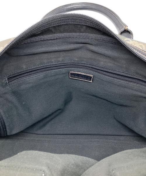 LOEWE（ロエベ）LOEWE (ロエベ) アナグラムロゴハンドバッグ ホワイト×ネイビーの古着・服飾アイテム