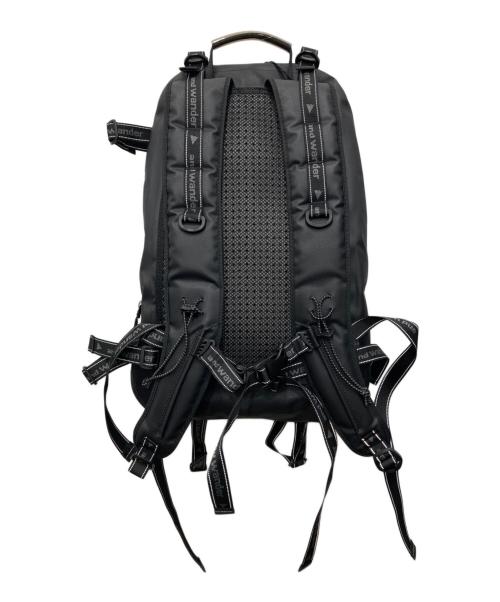 and wander（アンドワンダー）and wander (アンドワンダー) ウォータープルーフ デイパック ブラックの古着・服飾アイテム