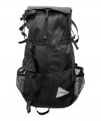 and wanderアンドワンダー）の古着「ECOPAK 40L backpack/エコパック・40リッター・バックパック」｜ブラック