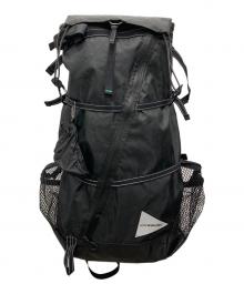 and wander（アンドワンダー）の古着「ECOPAK 40L backpack/エコパック・40リッター・バックパック」｜ブラック