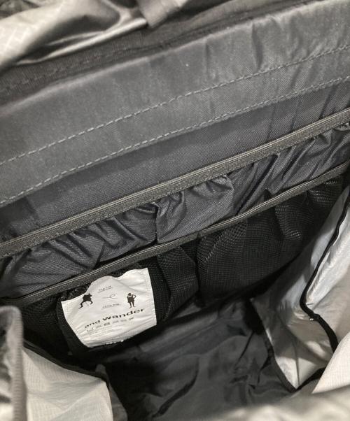 and wander（アンドワンダー）and wander (アンドワンダー) ECOPAK 40L backpack/エコパック・40リッター・バックパック ブラックの古着・服飾アイテム