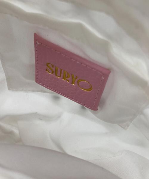 SURYO（スリョ）SURYO (スリョ) ビジューミニバッグ ホワイトの古着・服飾アイテム