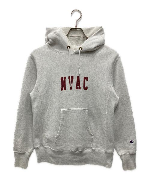 Champion REVERSE WEAVE（チャンピオン リバース ウィーブ）Champion REVERSE WEAVE (チャンピオン リバース ウィーブ) プルオーバーパーカー グレー サイズ:Mの古着・服飾アイテム