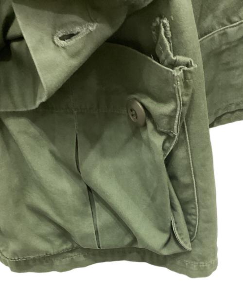 US ARMY（ユーエスアーミー）US ARMY (ユーエスアーミー) ジャングルファティーグジャケット オリーブ サイズ:SMALLの古着・服飾アイテム