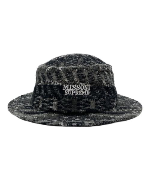 SUPREME（シュプリーム）SUPREME (シュプリーム) missoni (ミッソーニ) クラッシャーハット グレーの古着・服飾アイテム