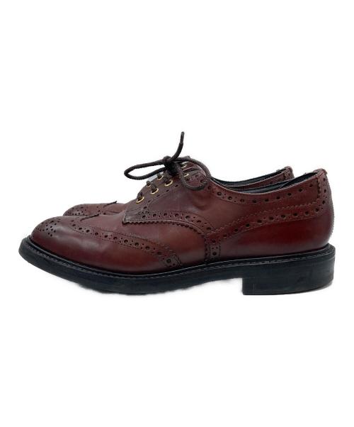 Tricker's（トリッカーズ）Tricker's (トリッカーズ) BOURTON/ウイングチップシューズ ブラウン サイズ:9　2/1の古着・服飾アイテム