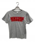 Championチャンピオン）の古着「80's HINSDALE CENTRALプリントTシャツ」｜グレー