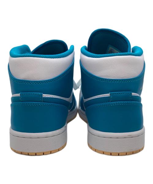 NIKE（ナイキ）NIKE (ナイキ) Air Jordan 1 Mid/エア ジョーダン 1 ミッド ホワイト×ブルー サイズ:27.5の古着・服飾アイテム
