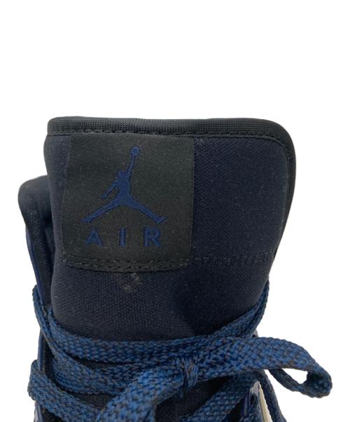 NIKE（ナイキ）NIKE (ナイキ) Air Jordan 1 Mid/エア ジョーダン 1 ミッド ネイビー サイズ:27.5の古着・服飾アイテム
