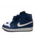 NIKE (ナイキ) Air Jordan 1 Mid/エア ジョーダン 1 ミッド ネイビー サイズ:27.5：6000円