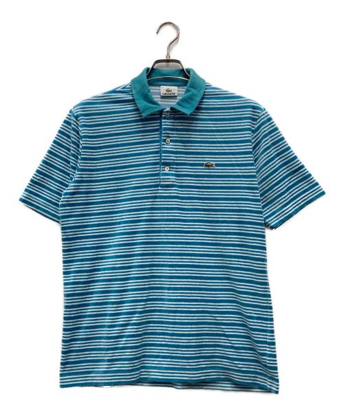 LACOSTE（ラコステ）LACOSTE (ラコステ) パイルポロシャツ スカイブルー サイズ:4の古着・服飾アイテム