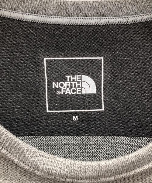 THE NORTH FACE（ザ ノース フェイス）THE NORTH FACE (ザ ノース フェイス) S/S Jacquard Square Logo Crew グレー サイズ:Mの古着・服飾アイテム