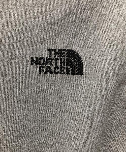 THE NORTH FACE（ザ ノース フェイス）THE NORTH FACE (ザ ノース フェイス) S/S Jacquard Square Logo Crew グレー サイズ:Mの古着・服飾アイテム