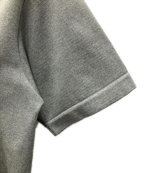 THE NORTH FACE（ザ ノース フェイス）THE NORTH FACE (ザ ノース フェイス) S/S Jacquard Square Logo Crew グレー サイズ:Mの古着・服飾アイテム