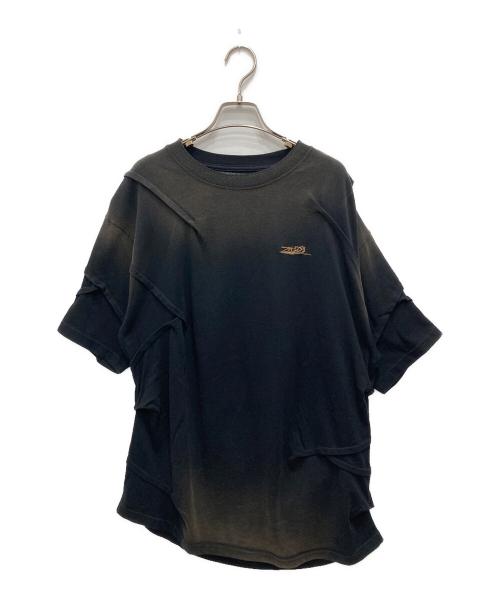 ZARA（ザラ）ZARA (ザラ) ANDERSSON BELL (アンダーソンベル) フェード加工Tシャツ ブラック サイズ:Mの古着・服飾アイテム