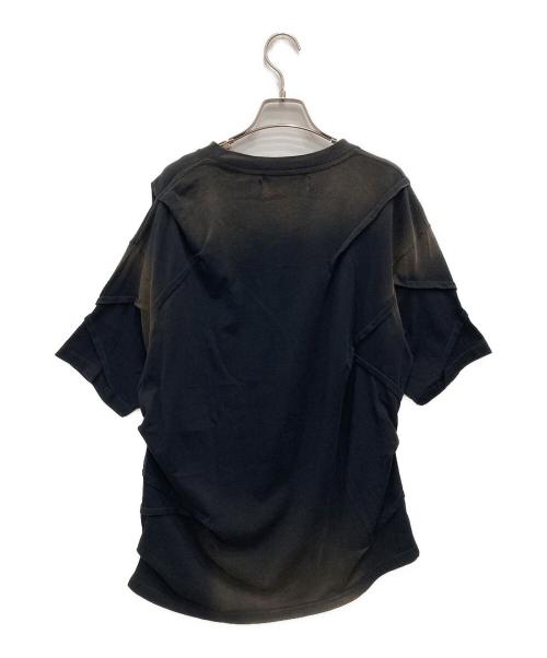 ZARA（ザラ）ZARA (ザラ) ANDERSSON BELL (アンダーソンベル) フェード加工Tシャツ ブラック サイズ:Mの古着・服飾アイテム