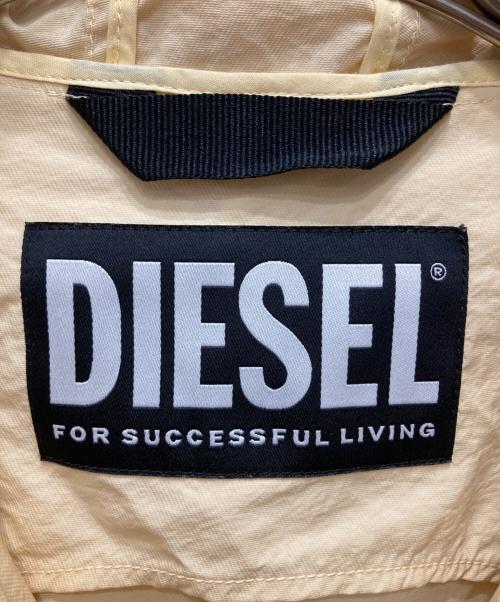 DIESEL（ディーゼル）DIESEL (ディーゼル) J-LUI-A/フーデッドコート ベージュ サイズ:Ｍの古着・服飾アイテム
