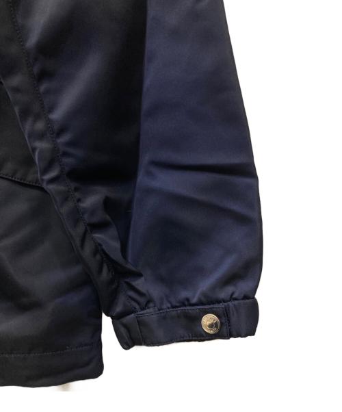 EDIFICE（エディフィス）EDIFICE (エディフィス) ミリタリーフードブルゾン ネイビー サイズ:Lの古着・服飾アイテム