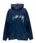 stussy（ステューシー）の古着「プルオーバーパーカー」｜ネイビー
