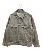 LEVI'Sリーバイス）の古着「SILVERTABデニムトラッカージャケット/シルバータブ」｜グレー