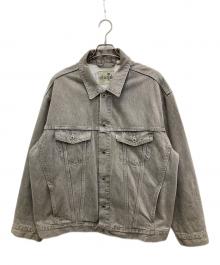 LEVI'S（リーバイス）の古着「SILVERTABデニムトラッカージャケット/シルバータブ」｜グレー