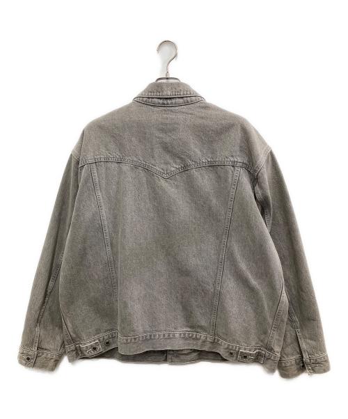 LEVI'S（リーバイス）LEVI'S (リーバイス) SILVERTABデニムトラッカージャケット/シルバータブ グレー サイズ:XLの古着・服飾アイテム