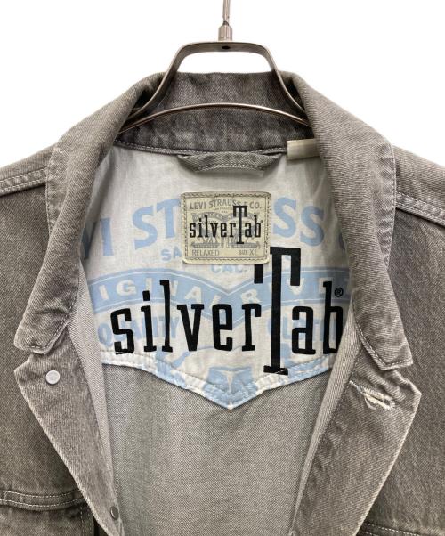 LEVI'S（リーバイス）LEVI'S (リーバイス) SILVERTABデニムトラッカージャケット/シルバータブ グレー サイズ:XLの古着・服飾アイテム