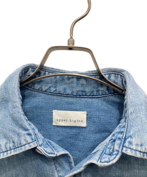 upper hights（アッパーハイツ）upper hights (アッパーハイツ) THE LAZY MANON/デニムシャツ ブルー サイズ:Oの古着・服飾アイテム