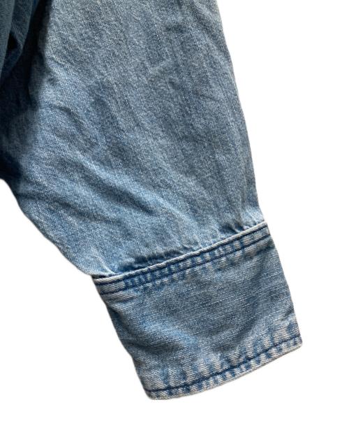 upper hights（アッパーハイツ）upper hights (アッパーハイツ) THE LAZY MANON/デニムシャツ ブルー サイズ:Oの古着・服飾アイテム