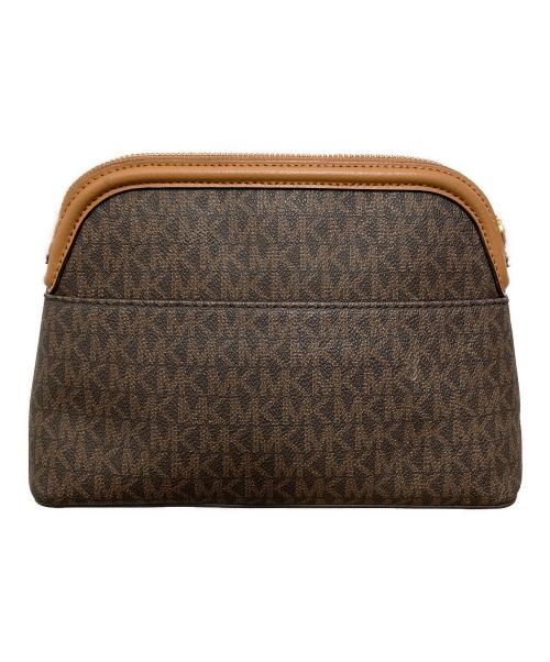 MICHAEL KORS（マイケル・コース）MICHAEL KORS (マイケル・コース) チェーンショルダーバッグ ブラウンの古着・服飾アイテム