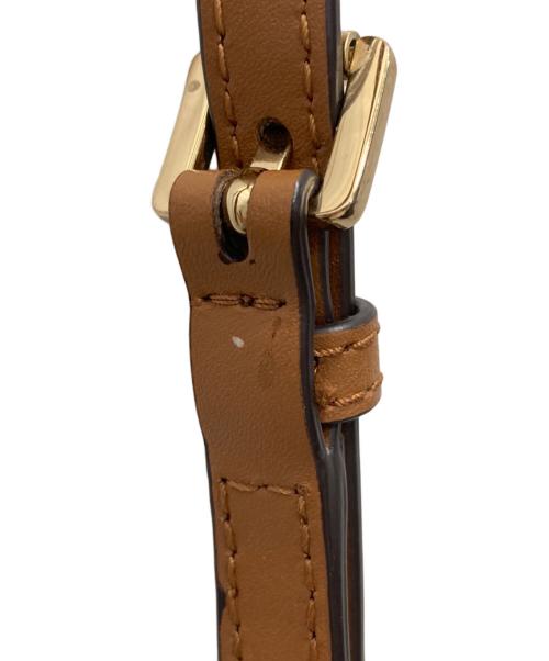 MICHAEL KORS（マイケル・コース）MICHAEL KORS (マイケル・コース) チェーンショルダーバッグ ブラウンの古着・服飾アイテム