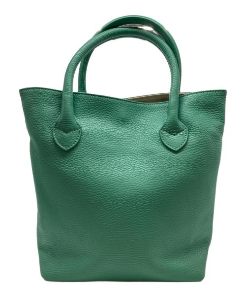 AL SOLITO（アルソリト）AL SOLITO (アルソリト) レザーハンドバッグ グリーン 未使用品の古着・服飾アイテム