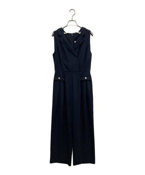 HER LIP TO（ハーリップトゥ）Her lip to (ハーリップトゥ) Louvre Ribbon Jumpsuit/ルーヴル・リボン・ジャンプスーツ ネイビー サイズ:Sの古着・服飾アイテム