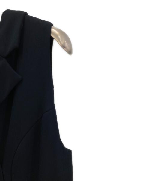 HER LIP TO（ハーリップトゥ）Her lip to (ハーリップトゥ) Louvre Ribbon Jumpsuit/ルーヴル・リボン・ジャンプスーツ ネイビー サイズ:Sの古着・服飾アイテム