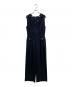 Her lip to（ハーリップトゥ）の古着「Louvre Ribbon Jumpsuit/ルーヴル・リボン・ジャンプスーツ」｜ネイビー